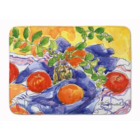Carolines Treasures Apples Machine Washable Memory Foam Mat 6047RUG